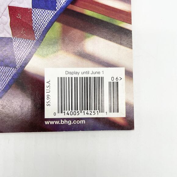 BHG Quilting Americana Magazine June 2004 Issue 68 Picnic Rotary Cut Nine Patch‎ - Picture 2 of 5